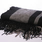 DC-C7-PONCHO-Schwarz-Grau-mit Kapuze