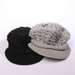 DC-W-415-Flotte Strickmütze mit eingearbeitetem Schirm.