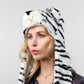 DC-A-105-Tiermotiv-Mütze Tiger mit Handschuhen
