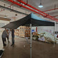 Profi-Aluminium ,inkl. 4Seitenteile+Kleiner Dach Faltpavillon 3,00x4,50 m-Schwarz-oder Weiß