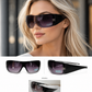 Sonnenbrille für Damen, DC-208-Für Große FASSUNG