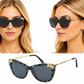 DC-842-Modische Damensonnenbrille in angesagtem Design.