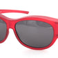 DC-POL-2035-C3 Rot Überbrille -mit Polarisierte Gläser