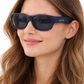 DC-POL-2040-C9 -Blau- HI-Die Überbrille, ideal für Brillenträger