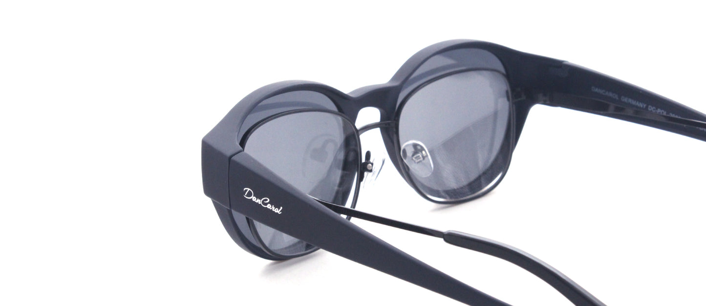 DC-POL-2060-C7 -MarineBlau -Die Überbrille mit Polarisierte Gläser