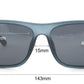 DC-POL-2067- HI-TR90-C1-Grau Die Überbrille, ideal für Brillenträger