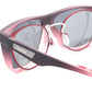 DC-POL-2068- HI-TR90-C2-Pink Die Überbrille, ideal für Brillenträger