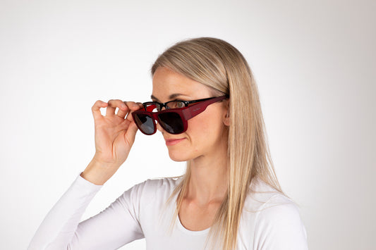 DC-POL-2100B-C2-ROT -Mit Polarizierte Gläse