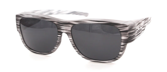 DC-POL-2100B-C2B-GRAU-P- Die Überbrille -Mit Polarisierte Gläser