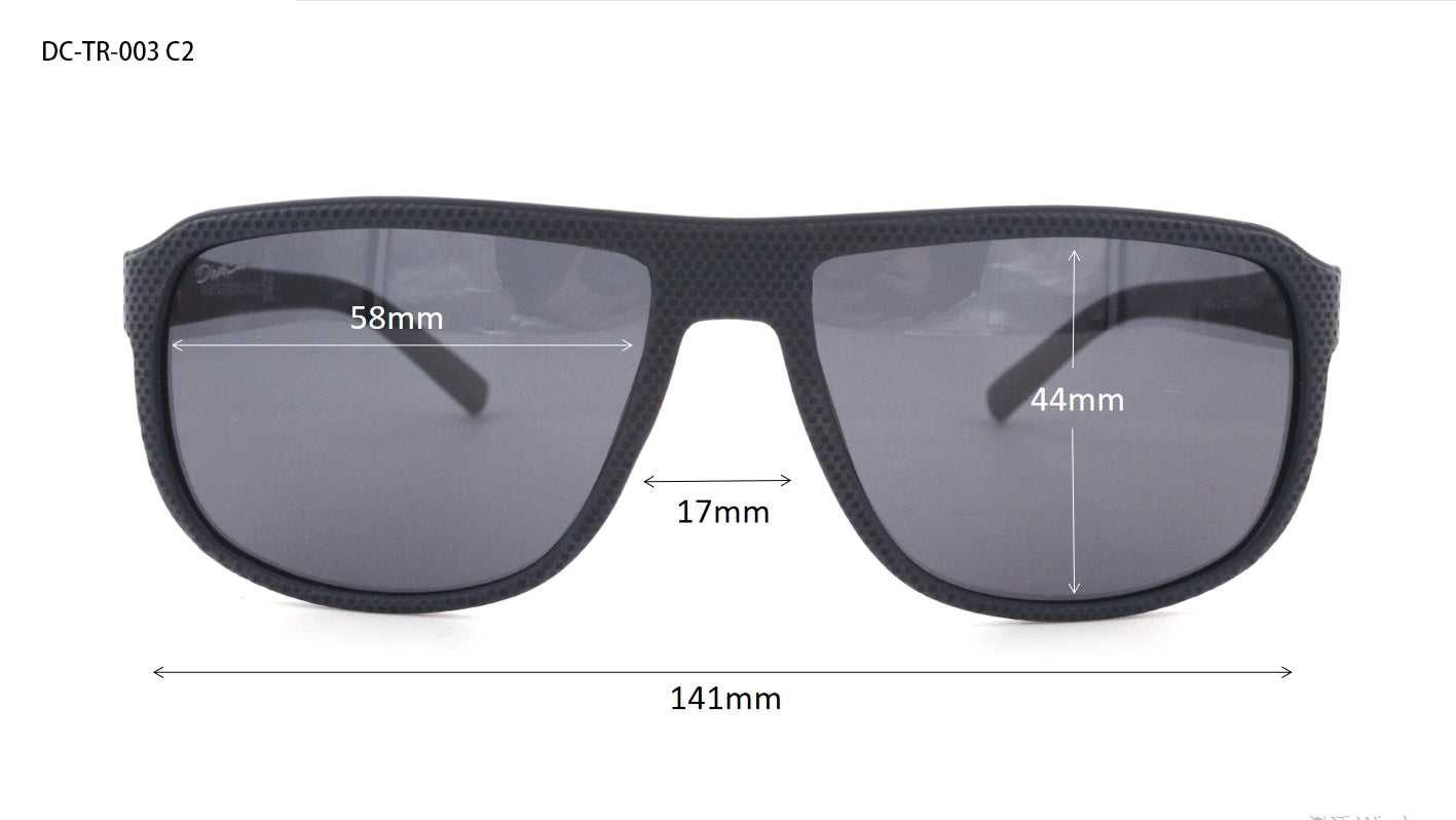 DC-PZ-003-HI-QUALITY-TR 90-MATERIAL-LEICHTER KUNSTSTOFF SORGT FÜR DURCHBLICK