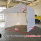 Faltpavillon Profi-Aluminium ,inkl. 4Seitenteile+Kleiner Dach 3,00x3,00 m-Schwarz-oder Weiß