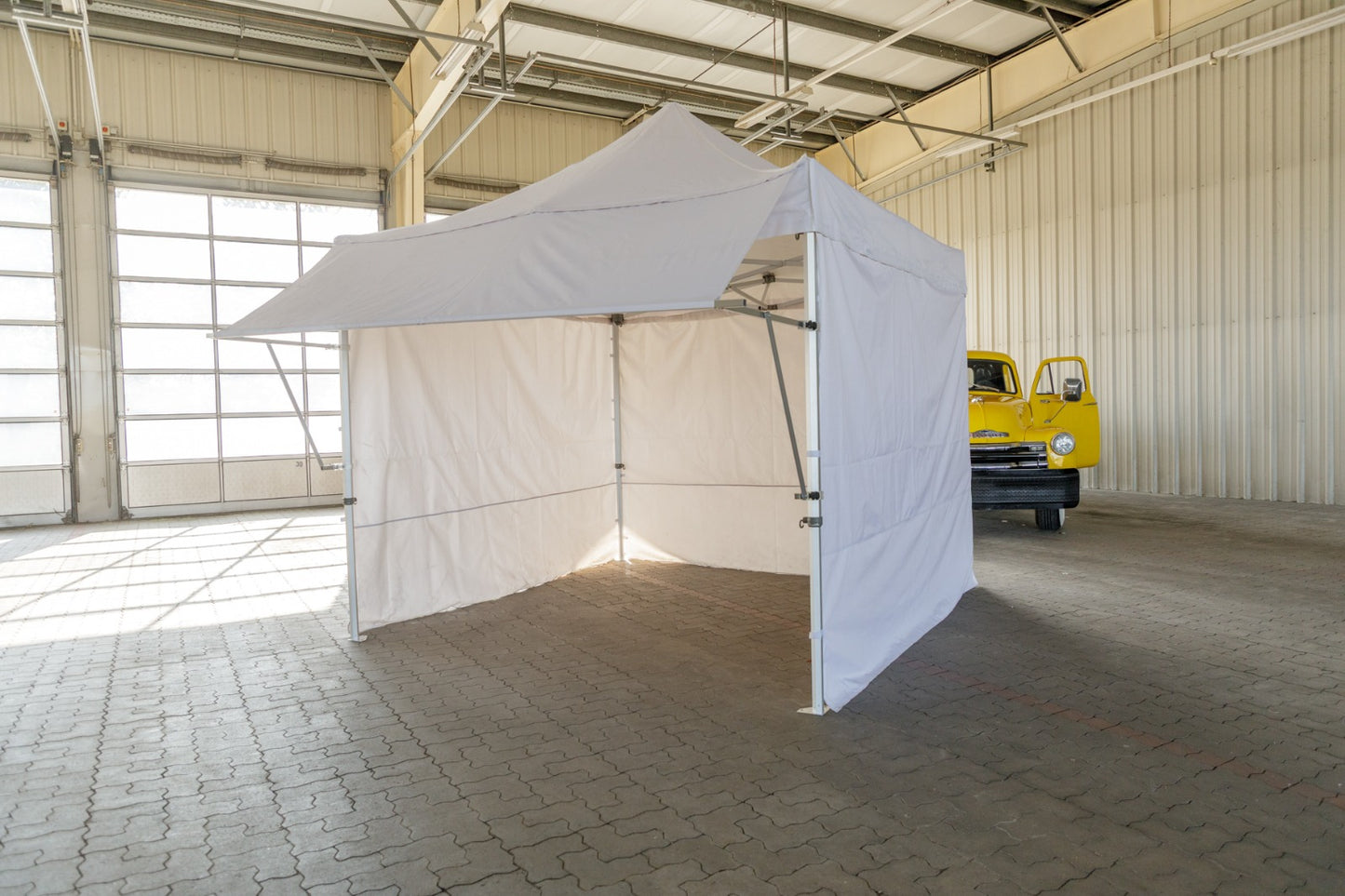 Profi-Aluminium ,inkl. 4Seitenteile+Kleiner Dach Faltpavillon 3,00x4,50 m-Schwarz-oder Weiß