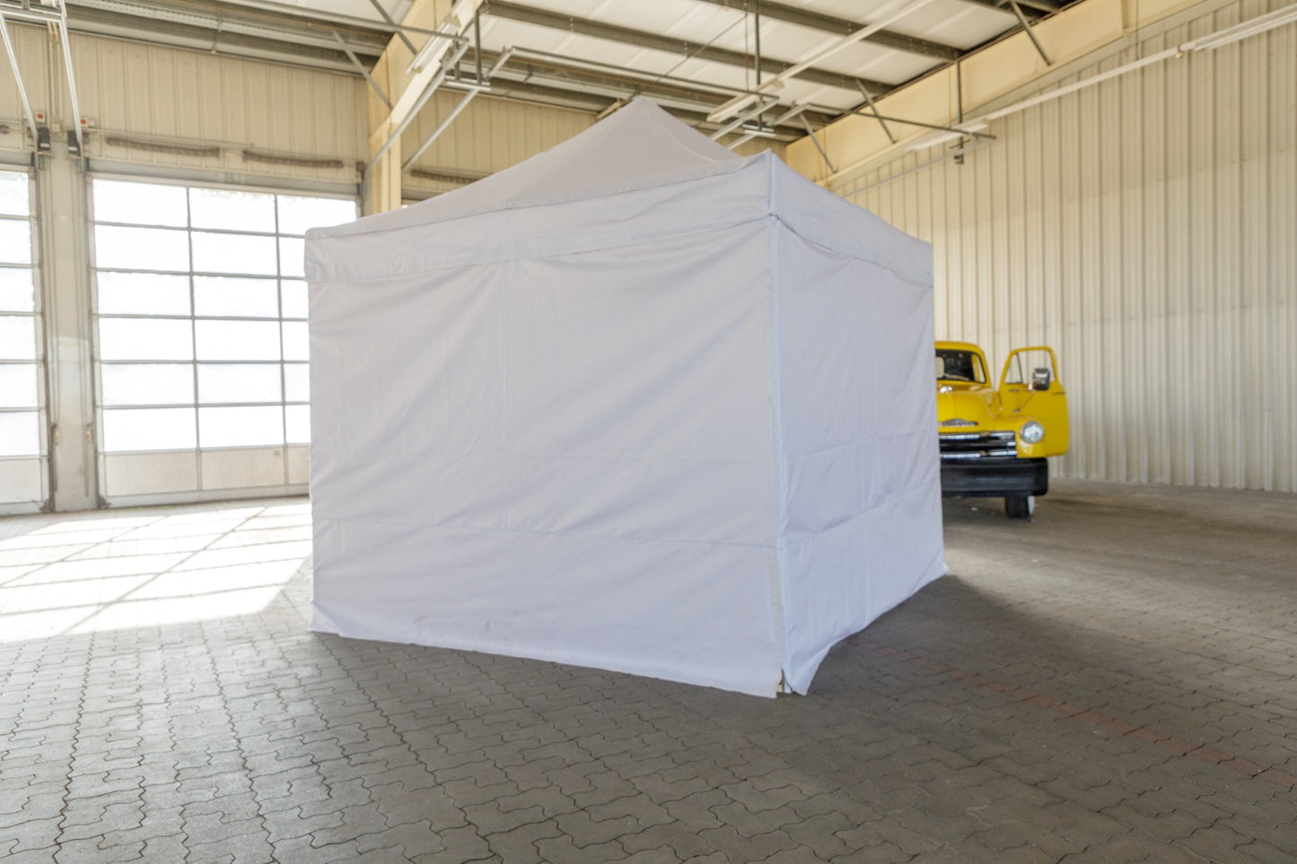 Profi-Aluminium ,inkl. 4Seitenteile+Kleiner Dach Faltpavillon 3,00x4,50 m-Schwarz-oder Weiß