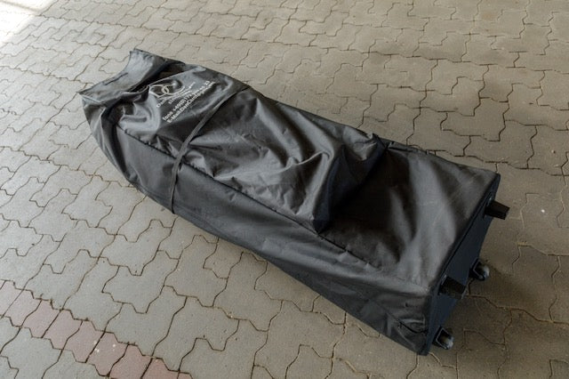 Profi-Aluminium ,inkl. 4Seitenteile+Kleiner Dach Faltpavillon 3,00x4,50 m-Schwarz-oder Weiß