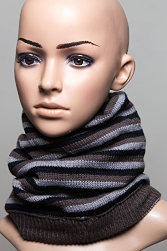 3in1 Mütze, Wendemütze und Schal - Grau