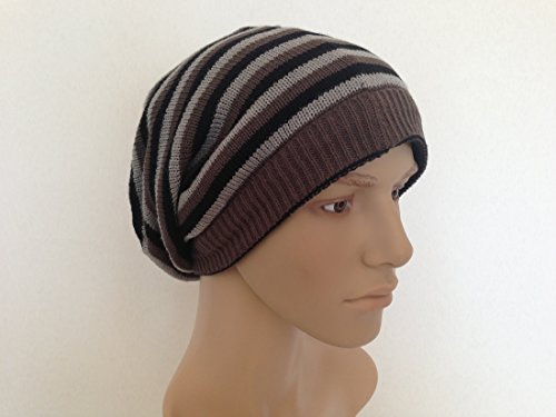 3in1 Mütze, Wendemütze und Schal - Schwarz