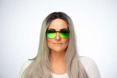 DC-C3-A18022-C3 GRÜN-Handmade-mit Polarisierenden