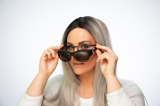 DC-POL-2035-C4 -braun Überbrille -mit Polarisierte Gläser