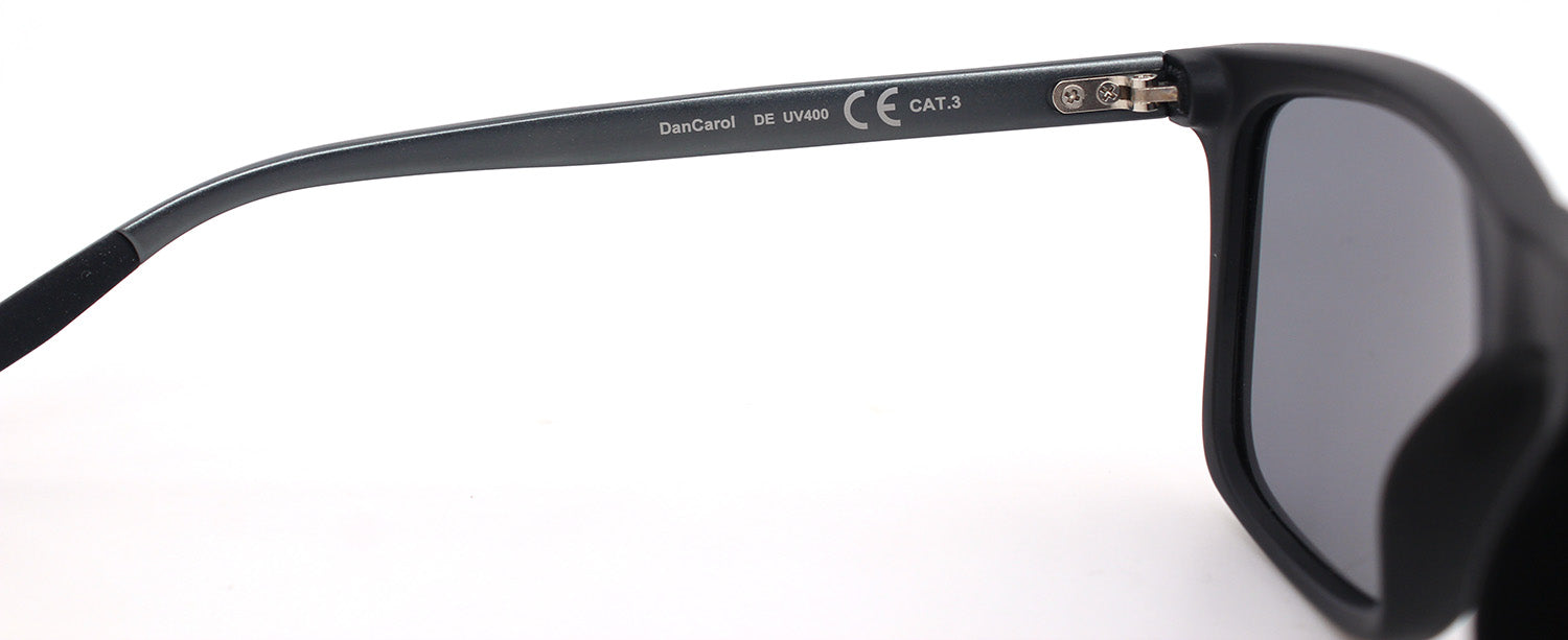 DC-PZ-608-C1 ALU -mit polarisierten Brillengläsern-Aluminium -BÜGEL
