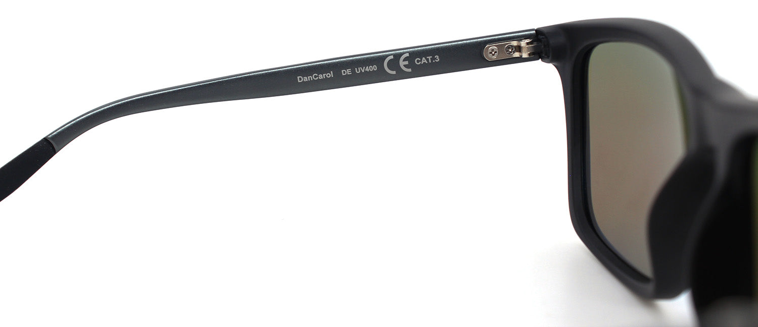 DC-PZ-608-C2 ALU -mit polarisierten Brillengläsern-Aluminium -BÜGEL
