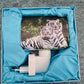 DC-Steckdosenlampe Porzellan-Tiger