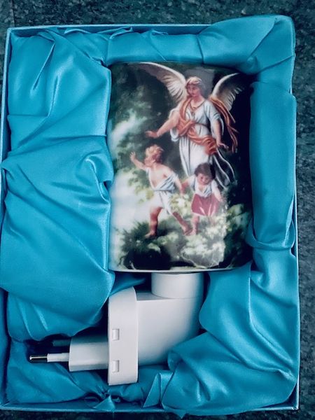 DC-Steckdosenlampe aus Porzellan-ANGEL-ST