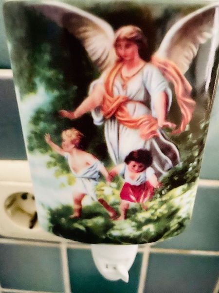 DC-Steckdosenlampe aus Porzellan-ANGEL-ST