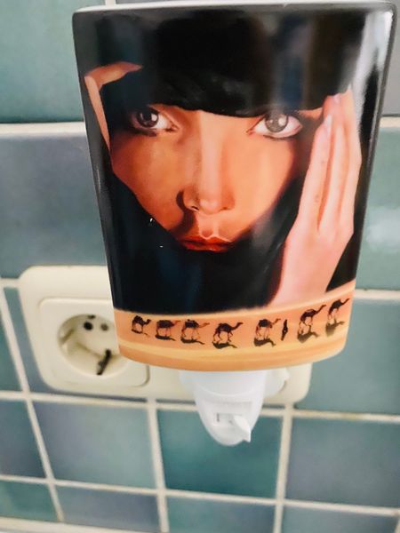 DC-Steckdosenlampe aus Porzellan:B-F