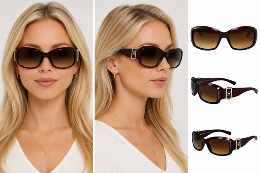 Sonnenbrille für Damen, für Schmales Gesicht DC-314