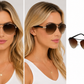 sonnenbrille DC-822-Herren und Damen  im Aviator-Style, in stilvollen Farben.