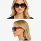 DC-827-Sonnenbrille für Damen, in stilvoller Optik.