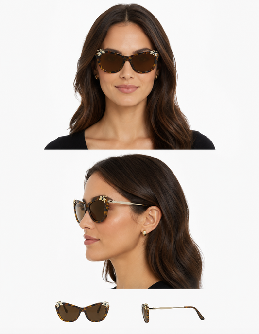 DC-842-Modische Damensonnenbrille in angesagtem Design.