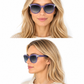 DC-852-trendige Sonnenbrille für Damen, zeitlos schönes Design.