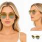 Sonnenbrille für Damen-DC-17-983- mit großen Brillengläsern