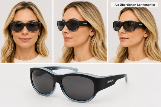 DC-POL-2035-C6-Türkis    Überbrille -mit Polarisierte Gläser