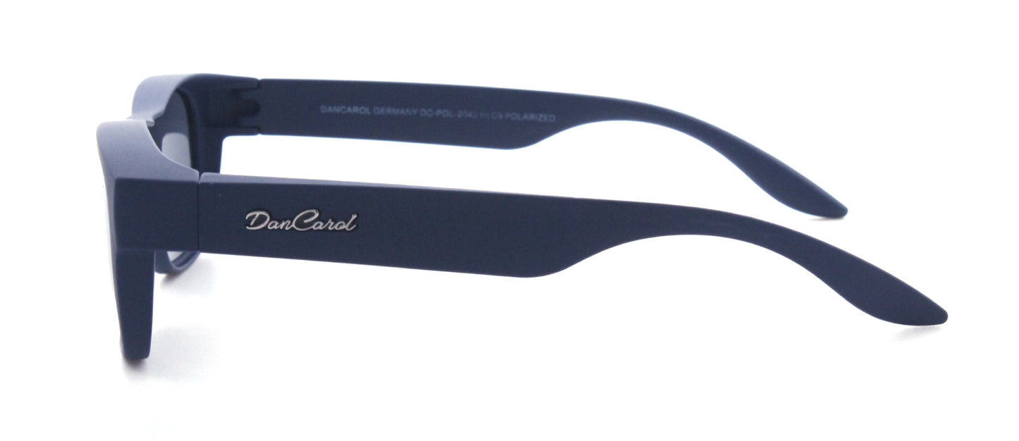 DC-POL-2040-C9 -Blau- HI-Die Überbrille, ideal für Brillenträger