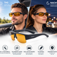 DC-POL-2061-N-Eine Brille - für Tag und Nacht Überzieh-Sonnenbrille mit polarisierten Gläsern