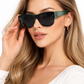 DC-POL-2066-NEUE ÜBERBRILLE mit stein HI-QUALITY- -für grosse Fassung