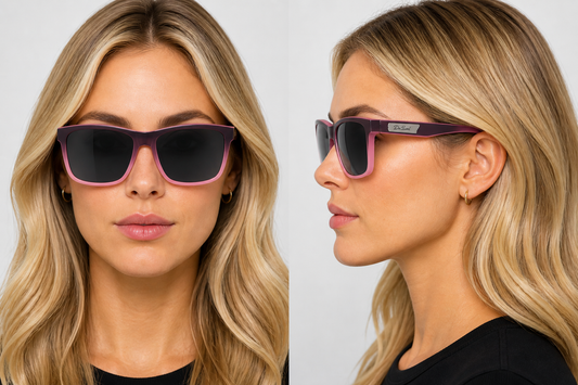 DC-POL-2068- HI-TR90-C2-Pink Die Überbrille, ideal für Brillenträger