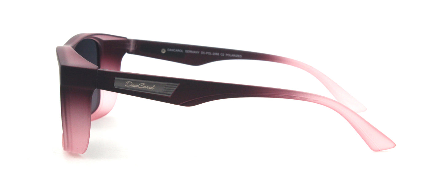 DC-POL-2068- HI-C2-Pink Die Überbrille, ideal für Brillenträger