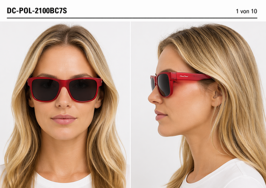 DC-POL-2100B-C2-ROT  -Mit Polarizierte Gläse