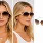sonnenbrille DC-822-Herren und Damen  im Aviator-Style, in stilvollen Farben.