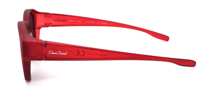 DC-POL-2060-C4-Rot-Die Überbrille, ideal für Brillenträger  mit Polarizierte Gläser